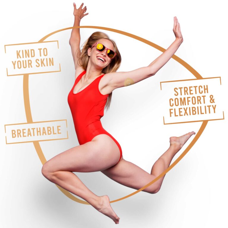 Φιλικά προς το δέρμα – ιατρικής ποιότητας, υποαλλεργικά υλικά, χωρίς να προκαλούν ερεθισμούς