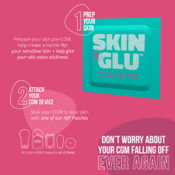 μαντηλάκια συγκόλλησης CGM Skin Glu