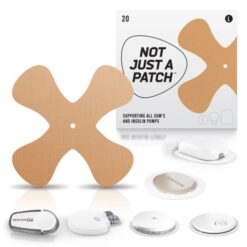 X-Patches Αδιάβροχο Αυτοκόλλητο για Omnipod, Libre & Medtronic – Μπεζ